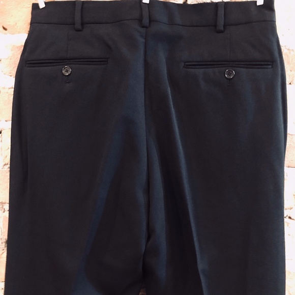 DKNY Men's Black Mid-Weight Wool 3 Button Front Suit 40R - Picture 12 of 15